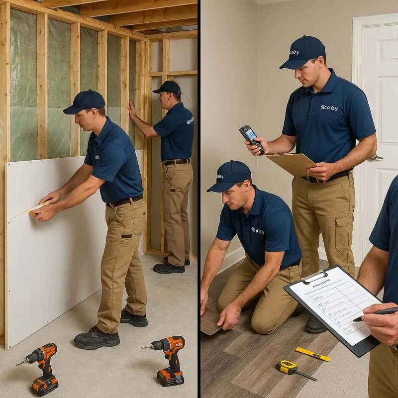 Repairs and Reconstruction process in Westport, WA